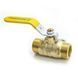 Кран шаровый для газа латунь Genebre 3610 04 1/2" DN15 PN5