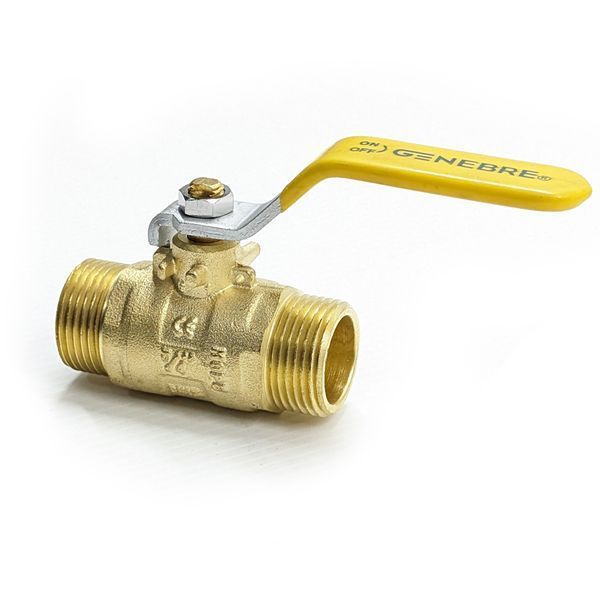 Кран шаровый для газа латунь Genebre 3610 05 3/4" DN20 PN5