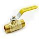 Кран шаровый для газа латунь Genebre 3610 07 1 1/4" DN32 PN5