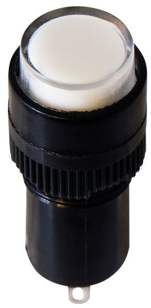 Сигнальна арматура AD22E-10DS біла 220V АC