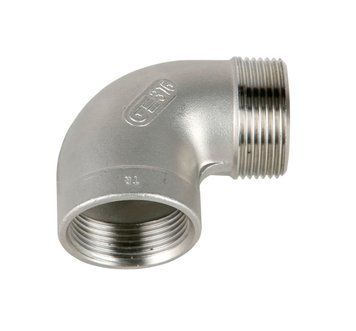 Отвод нержавеющий AISI316 Genebre 0092 1/4 "