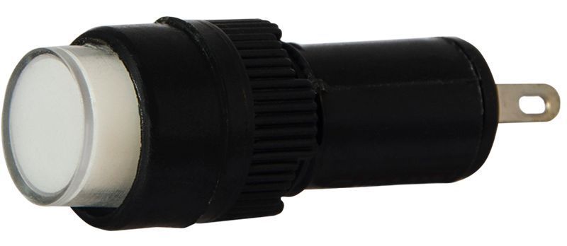 Сигнальна арматура AD22E-10DS біла 220V АC