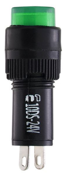 Сигнальна арматура AD22E-10DS зелена 24V АC/DC