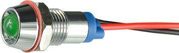 Сигнальна арматура AС22C-8 зелена 24V AC/DC