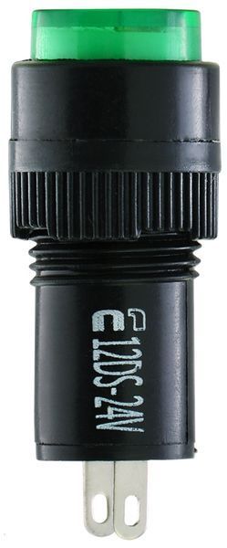 Сигнальна арматура AD22E-12DS зелена 24V АC/DC