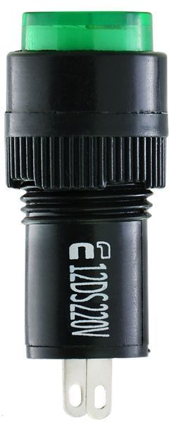 Сигнальна арматура AD22E-12DS зелена 220V АC