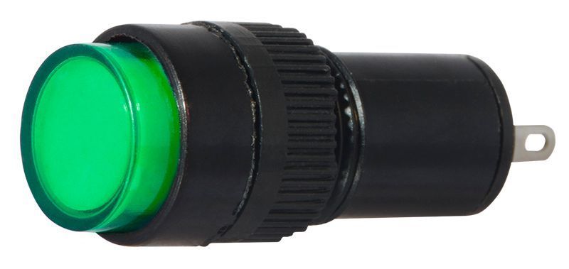 Сигнальна арматура AD22E-12DS зелена 220V АC