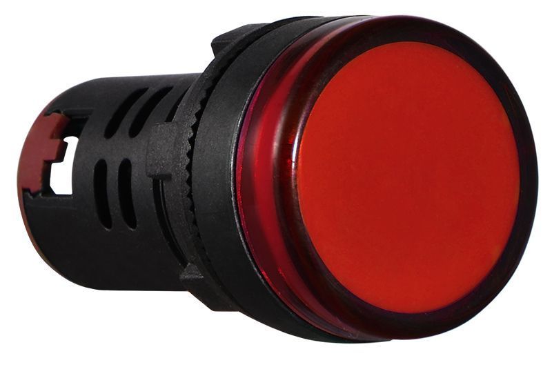 Сигнальна арматура AD22-22DS червона 220V DC