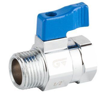 Кран шаровой латунь Genebre 3097 01 1/8" DN6,5 PN16