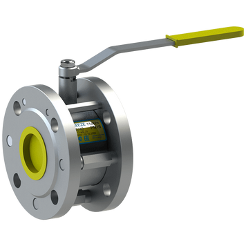Кран кульовий фланцевий 11с42п (342п,942п) PN16, Ду125/100 (L=170mm)